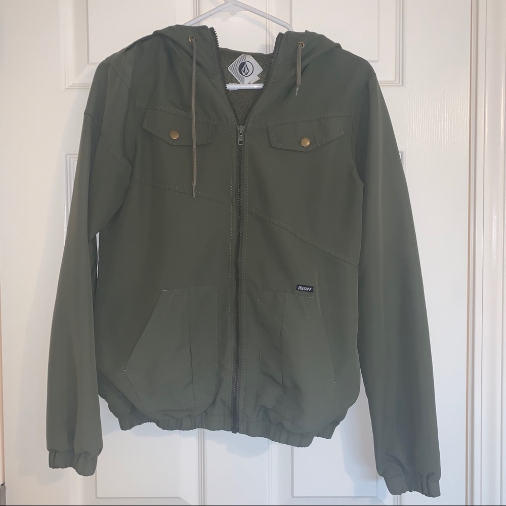 Green Volcom Jacket
